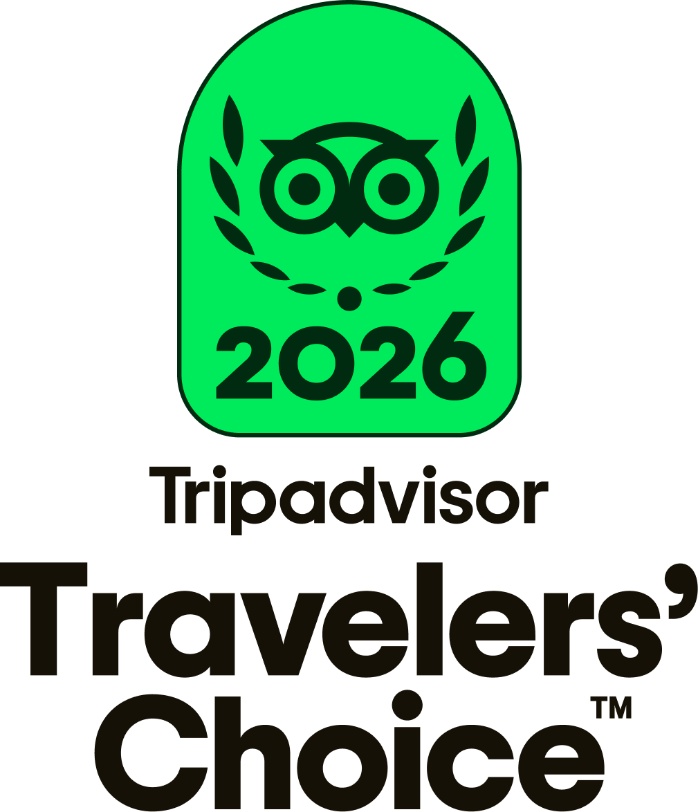 Selo Travelers' Choice 2026 da Tripadvisor — Hotel Ponto de Luz